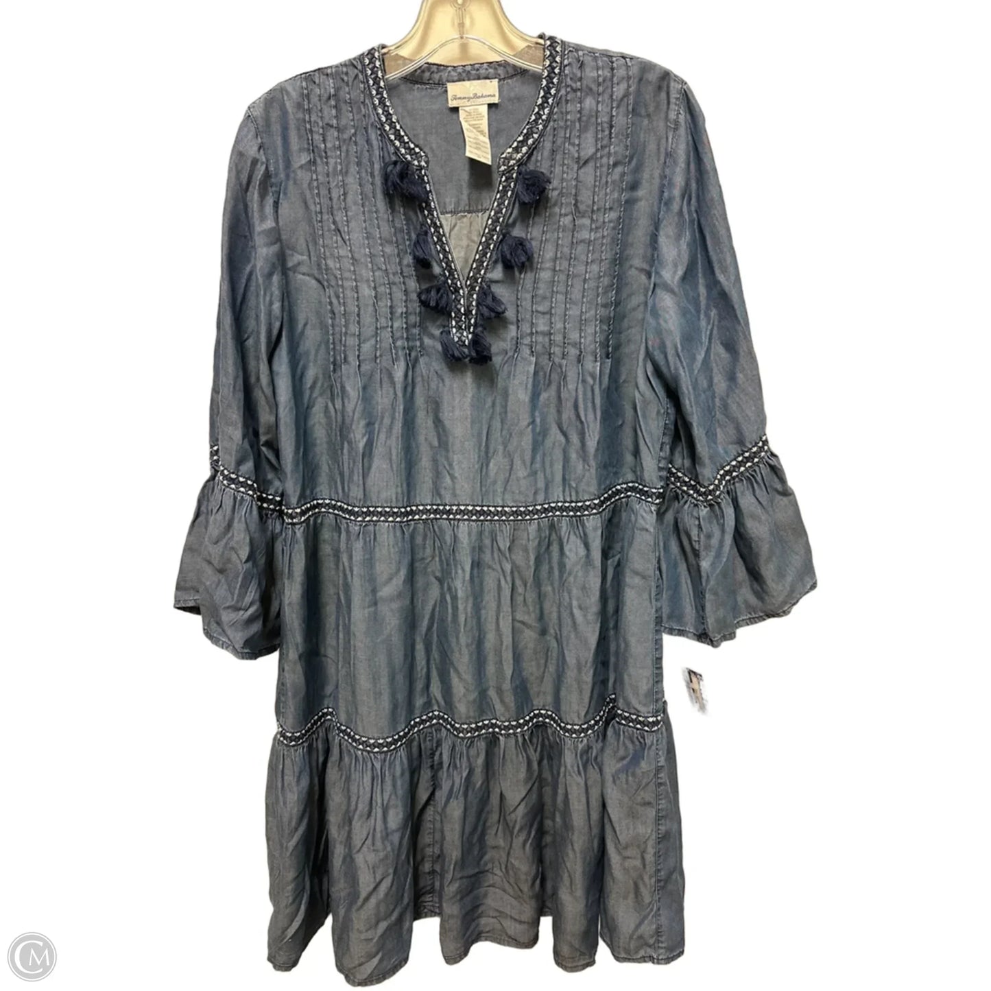 Dress Casual Midi By Tommy Bahama In Blue, Size: Sp