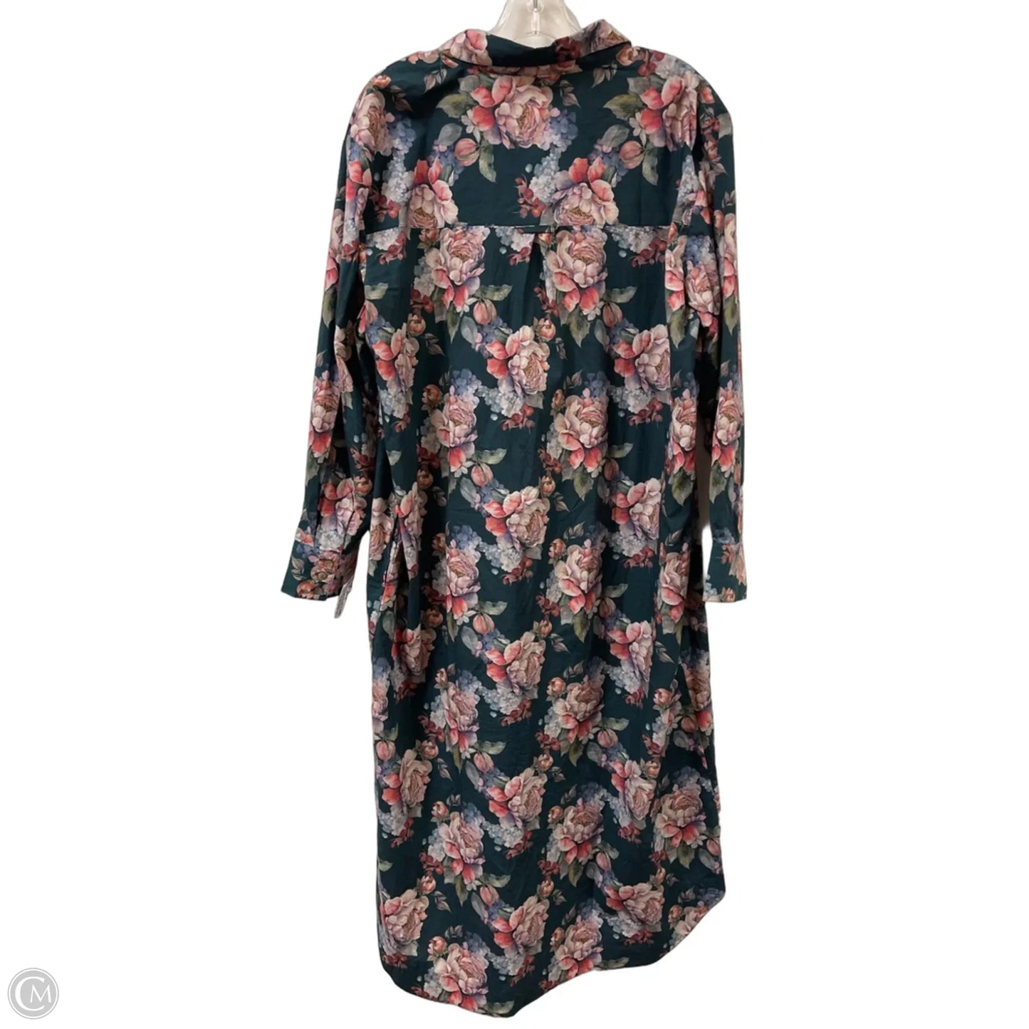 Dress Casual Maxi By Clothes Mentor In Floral Print, Size: Xl