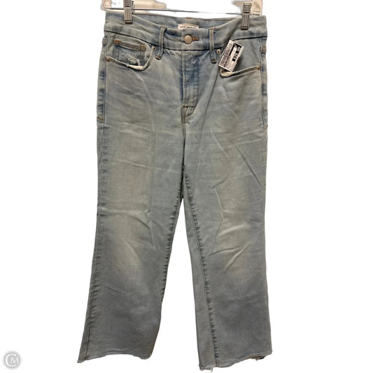 Jeans Straight By Good American In Blue Denim, Size: 6