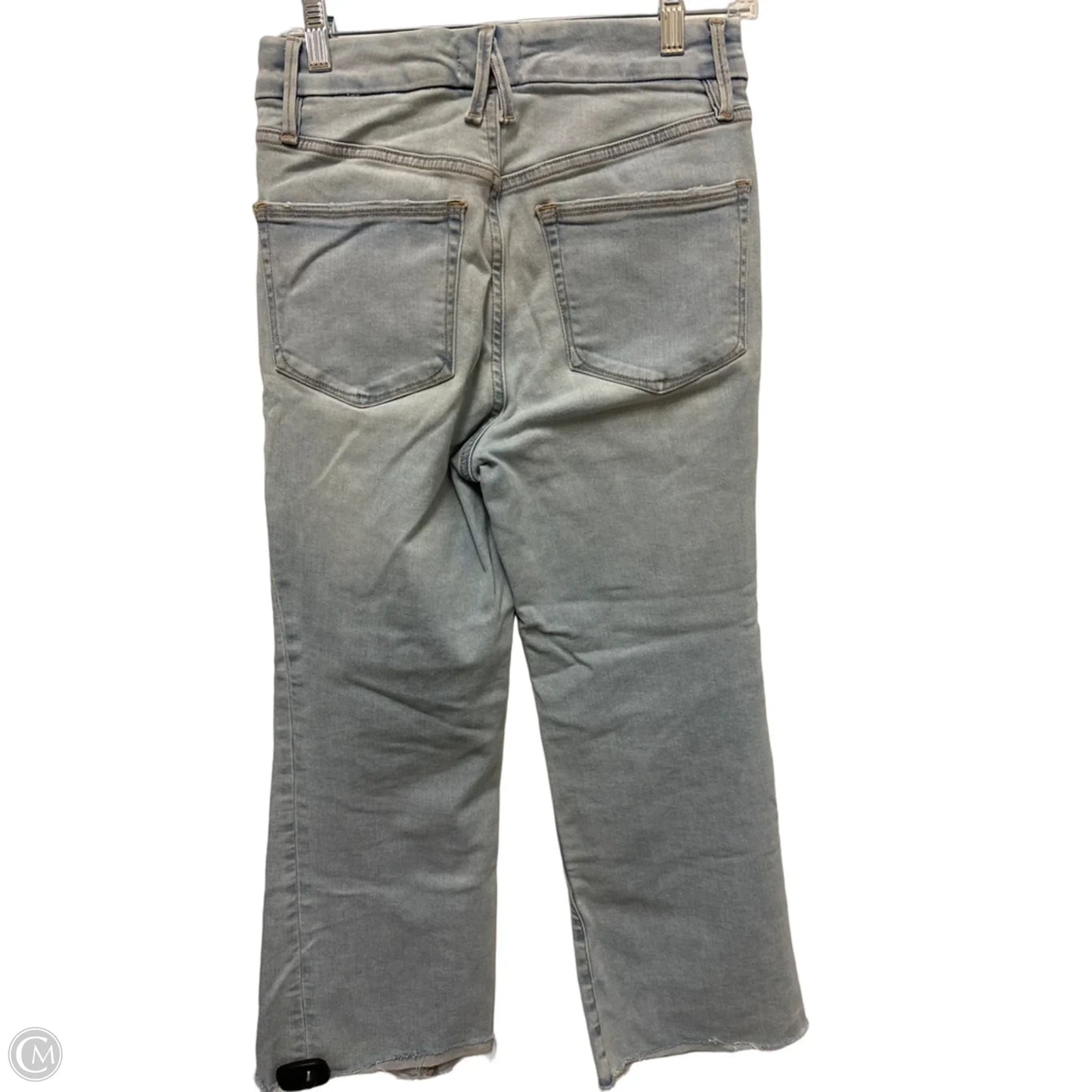 Jeans Straight By Good American In Blue Denim, Size: 6