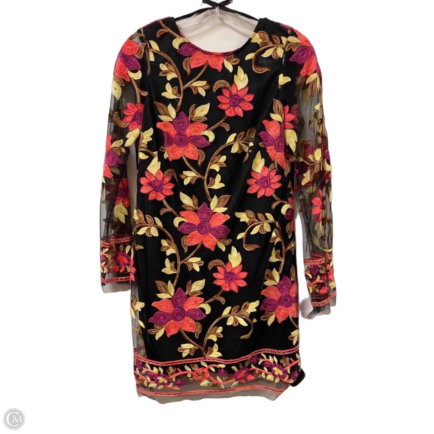 Dress Designer By Neiman Marcus In Floral Print, Size: M