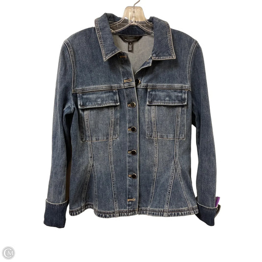Jacket Denim By White House Black Market In Blue Denim, Size: S
