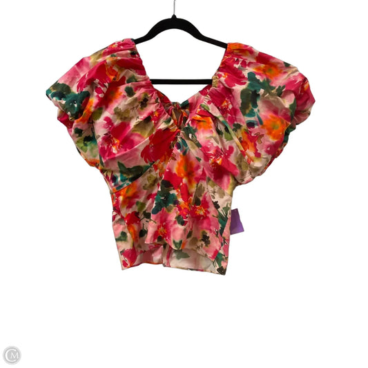 Top Short Sleeve By J. Crew In Pink, Size: S