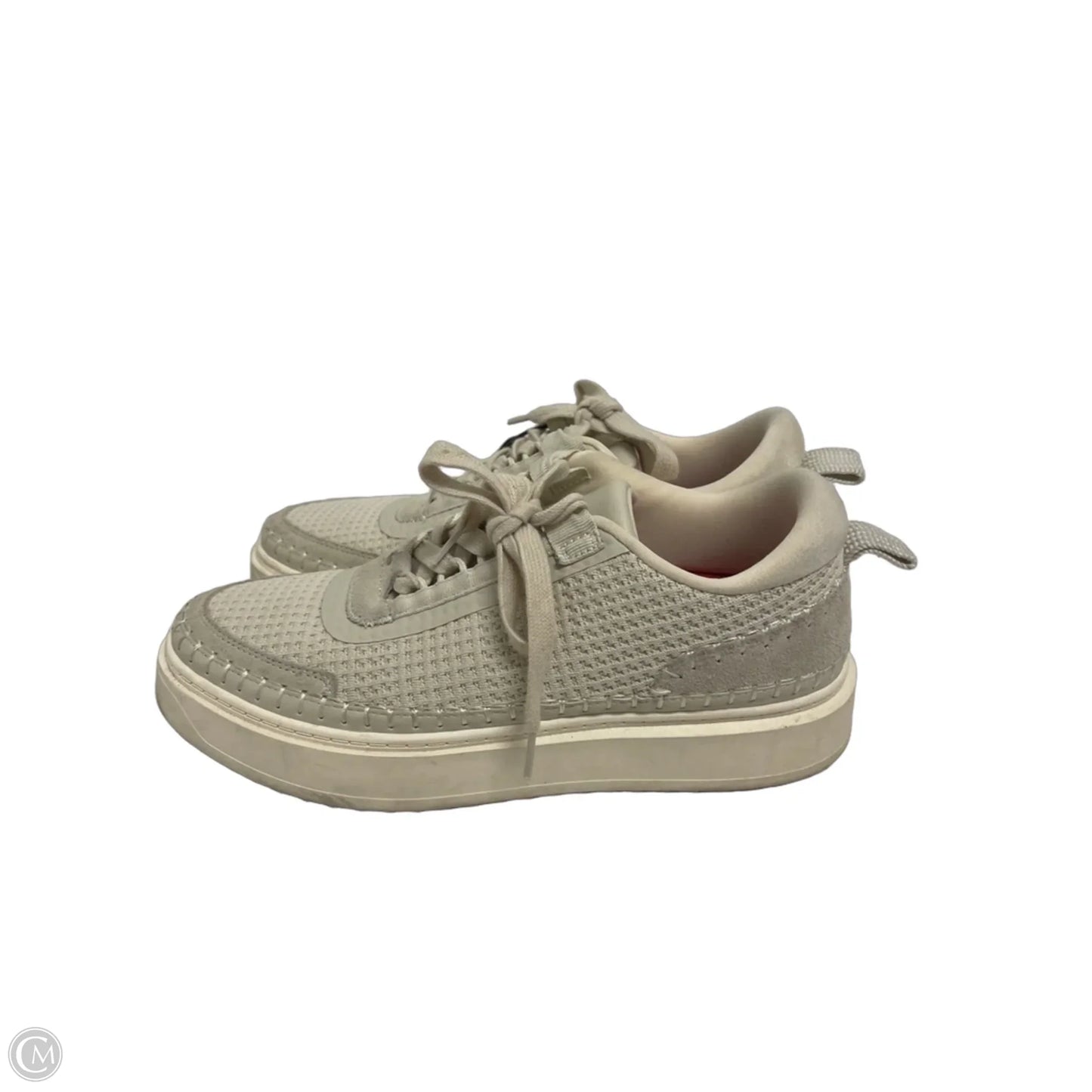 Shoes Sneakers By Vionic In Cream, Size: 8