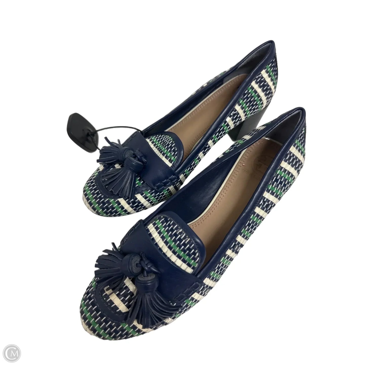 Shoes Designer By Tory Burch In Navy, Size: 8.5