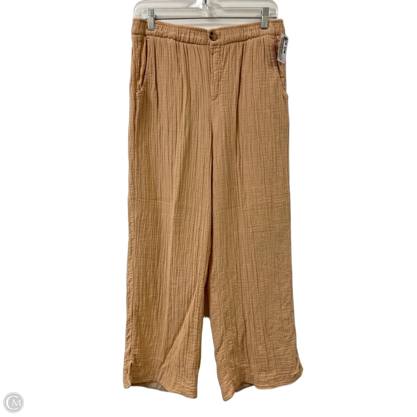 Pants Linen By Wonderly In Yellow, Size: 8