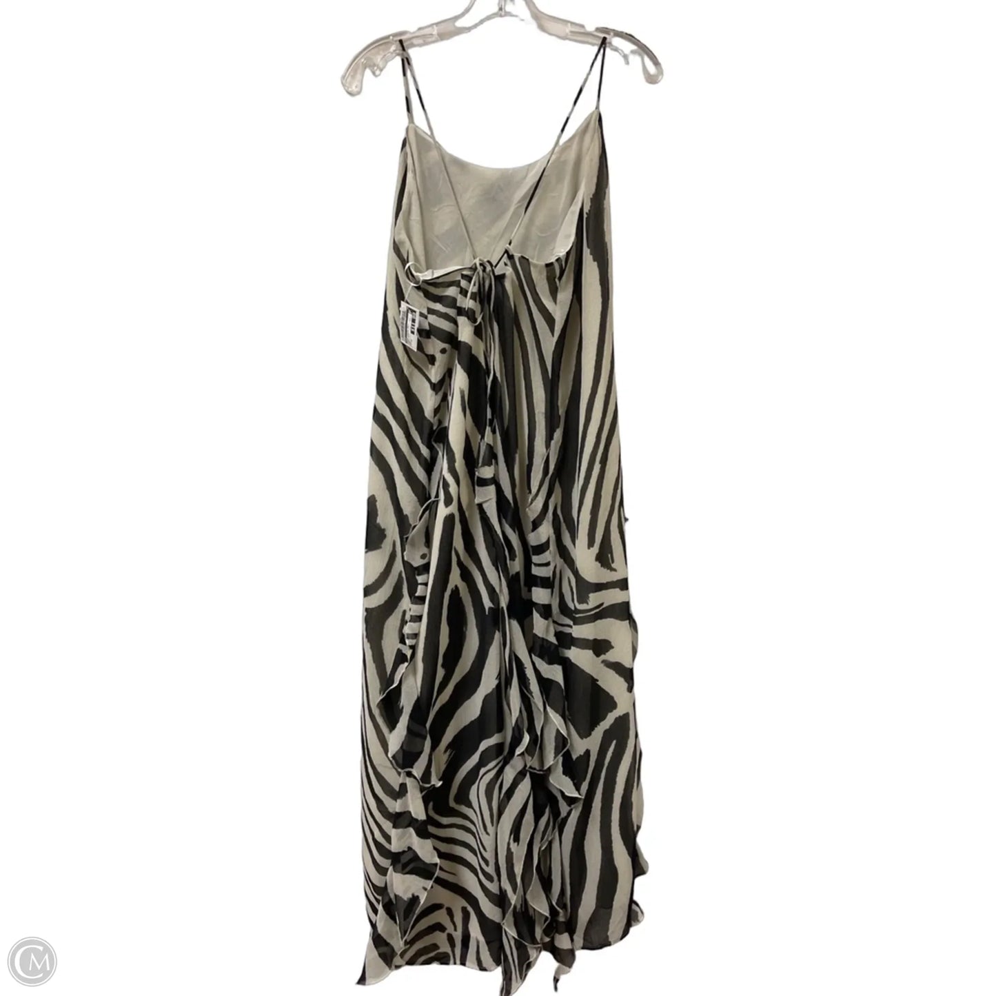 Dress Casual Maxi By H&m In Zebra Print, Size: 1x