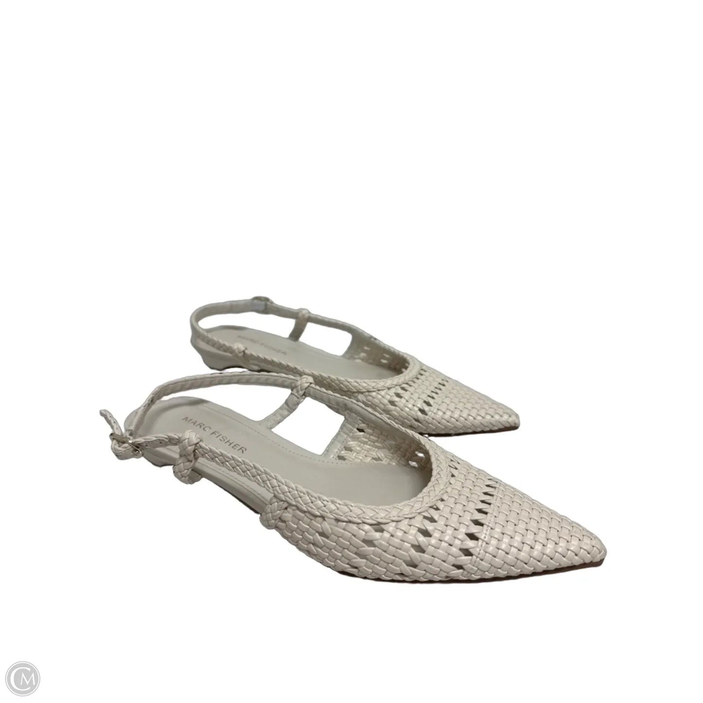 Shoes Flats By Marc Fisher In White, Size: 8.5