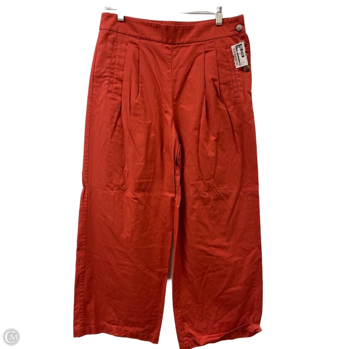Pants Wide Leg By Loft In Orange, Size: 6