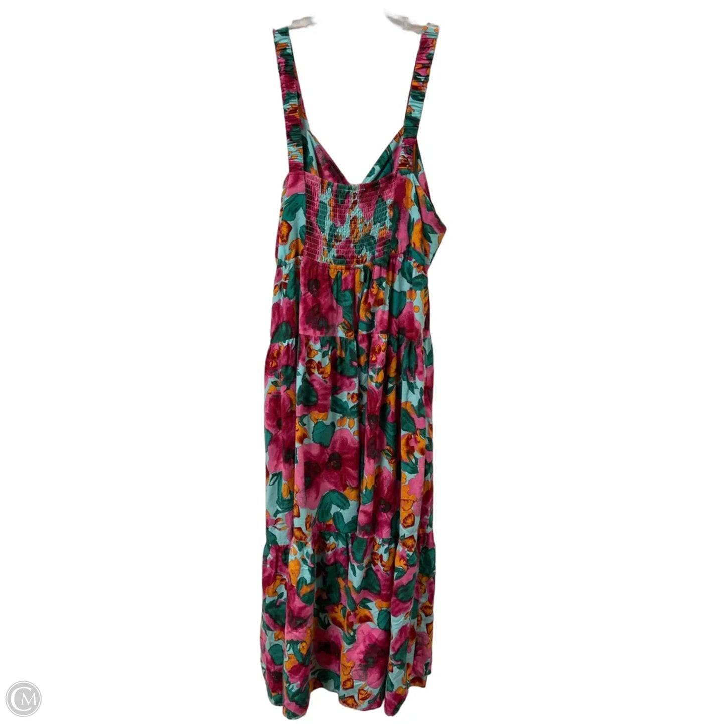 Dress Casual Maxi By Terra & Sky In Floral Print, Size: 2x