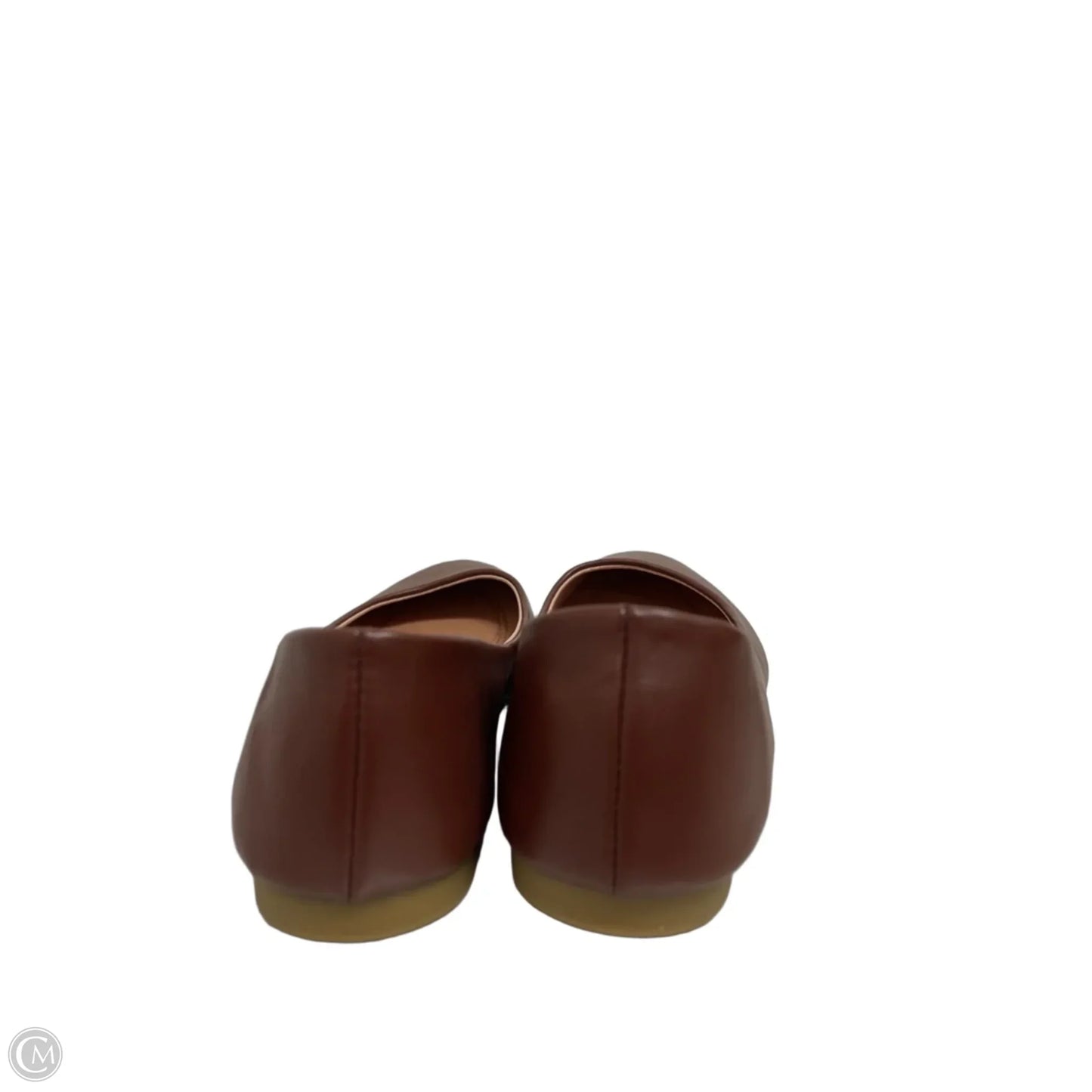 Shoes Flats By Clothes Mentor In Brown, Size: 9
