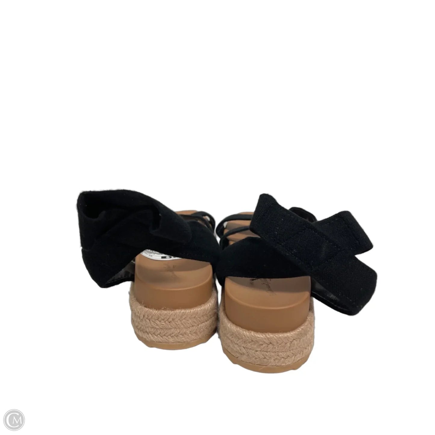 Sandals Heels Platform By Universal Thread In Black, Size: 10