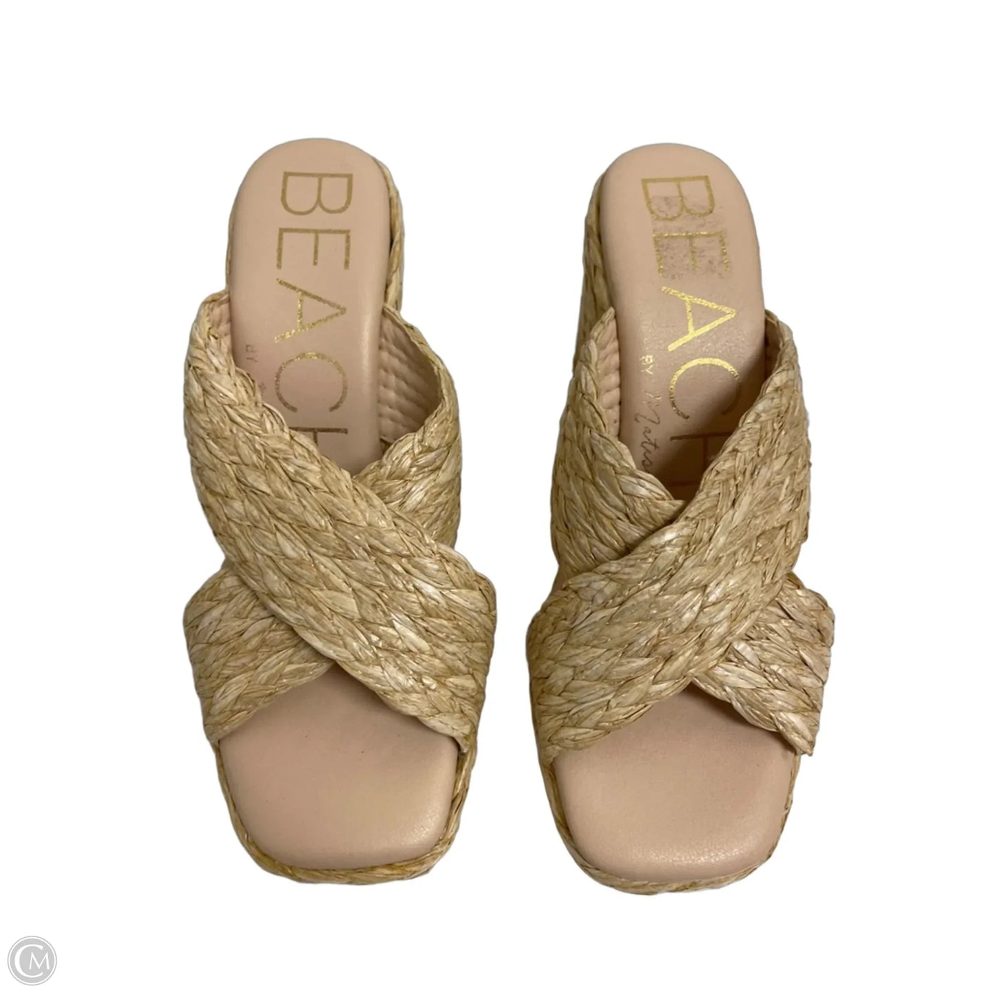 Sandals Heels Wedge By Matisse In Cream, Size: 7
