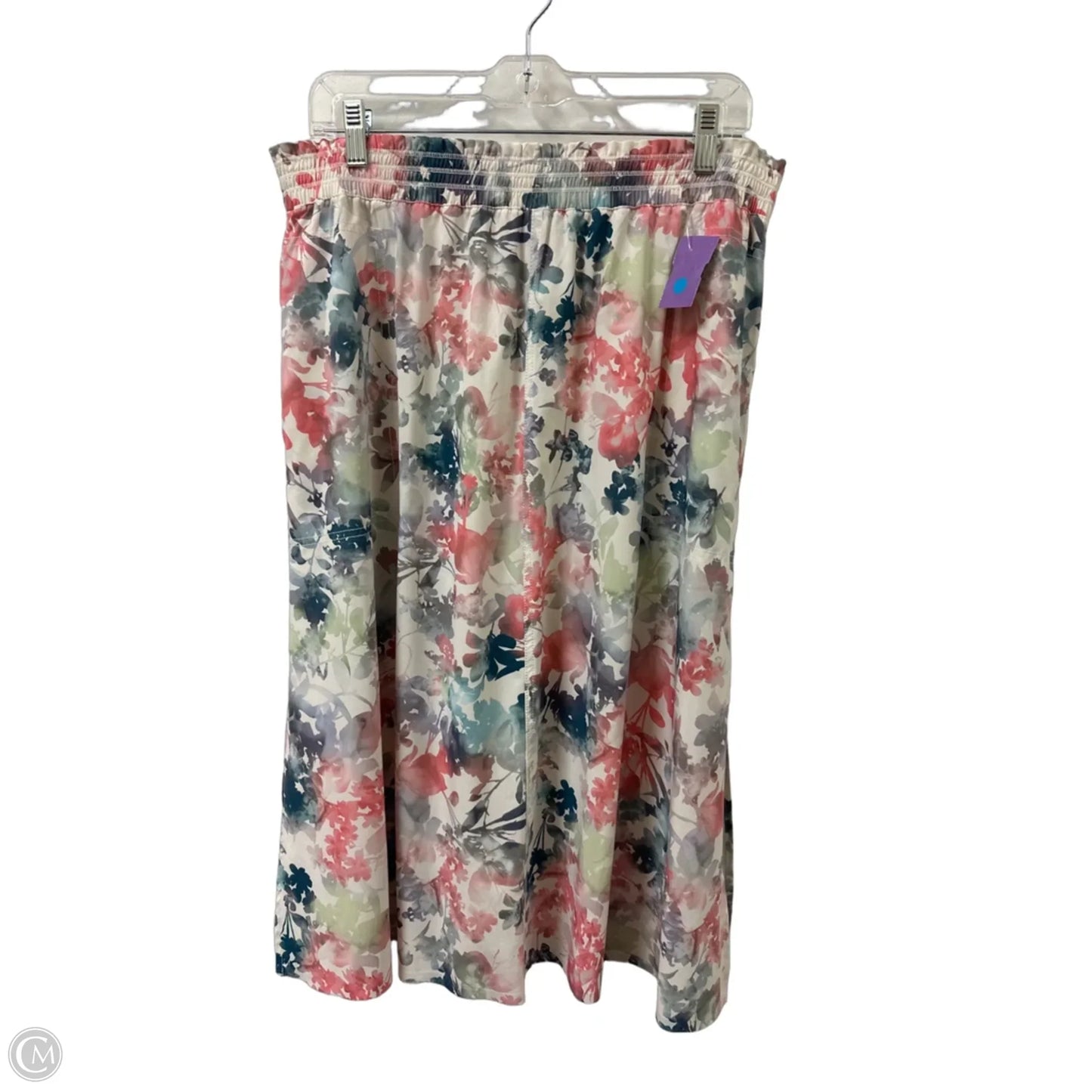 Athletic Skirt By Athleta In Floral Print, Size: 12