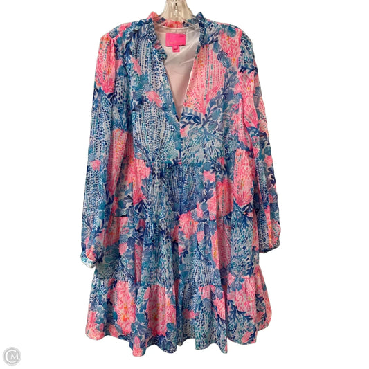 Dress Casual Maxi By Talbots In Blue, Size: L