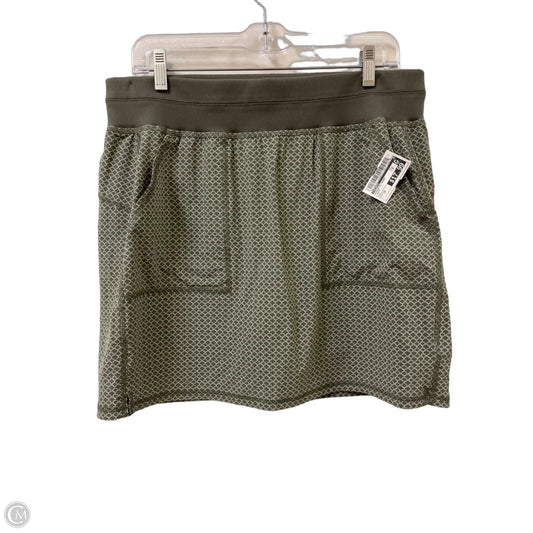 Athletic Skort By Talbots In Green, Size: 12