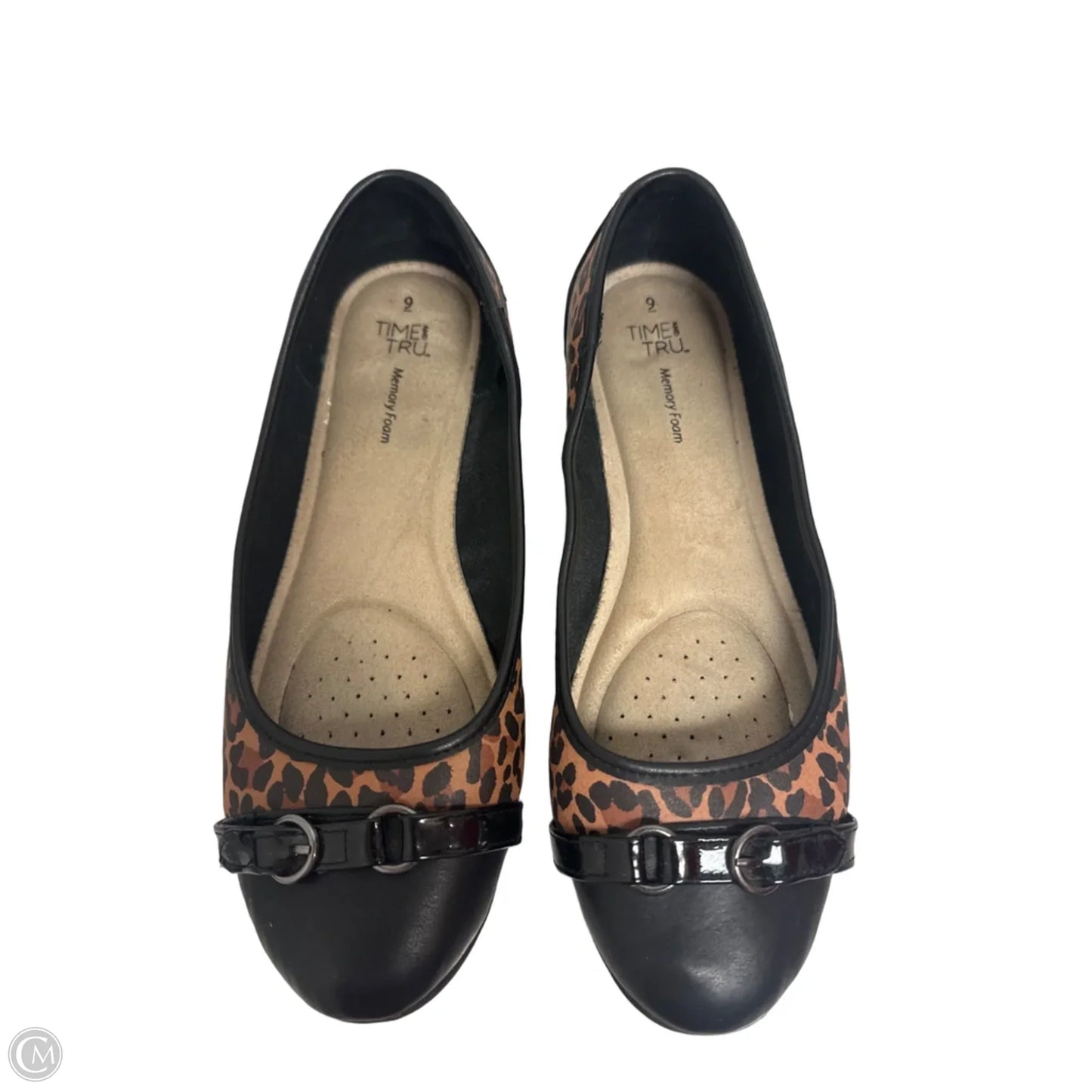 Shoes Flats By Time And Tru In Animal Print, Size: 9