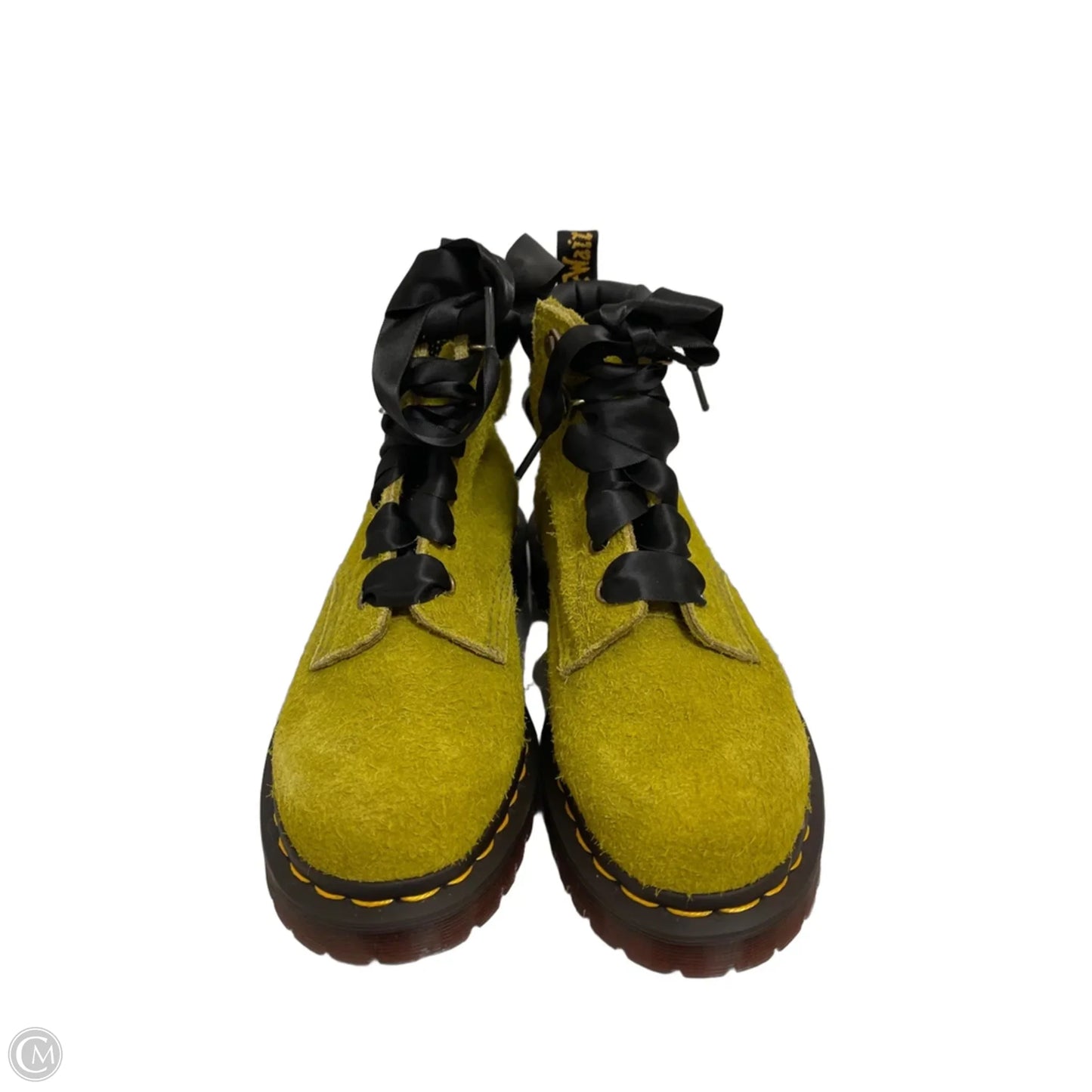 Boots Combat By Dr Martens In Green, Size: 6