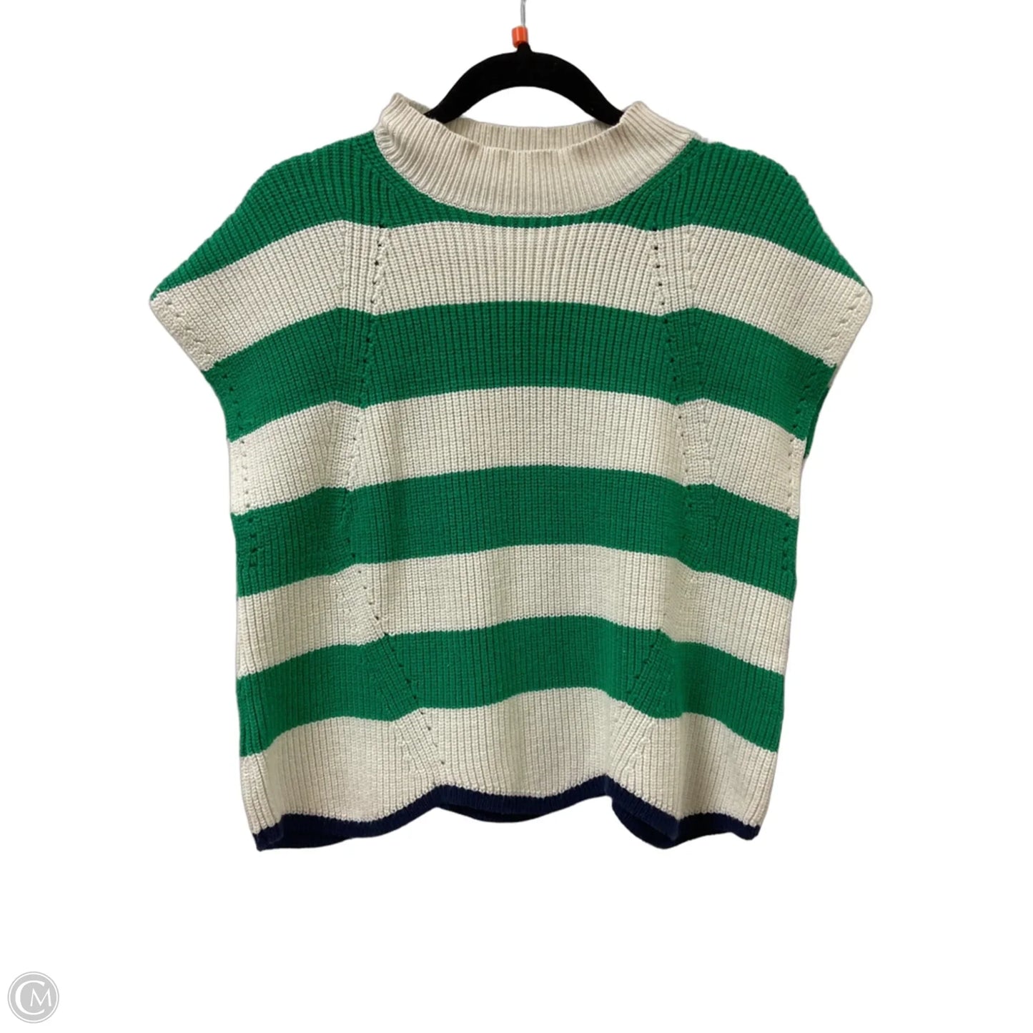 Sweater Short Sleeve By Maeve In Green, Size: 1x
