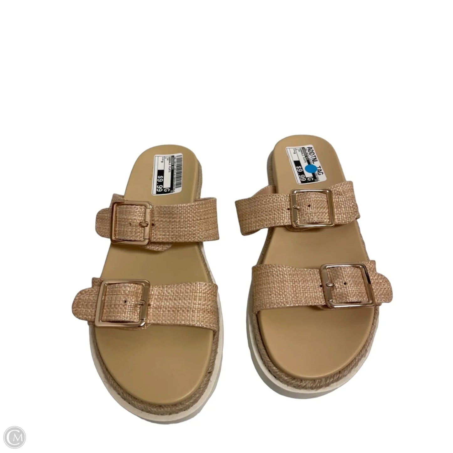 Sandals Flats By Madden Nyc In Tan, Size: 9