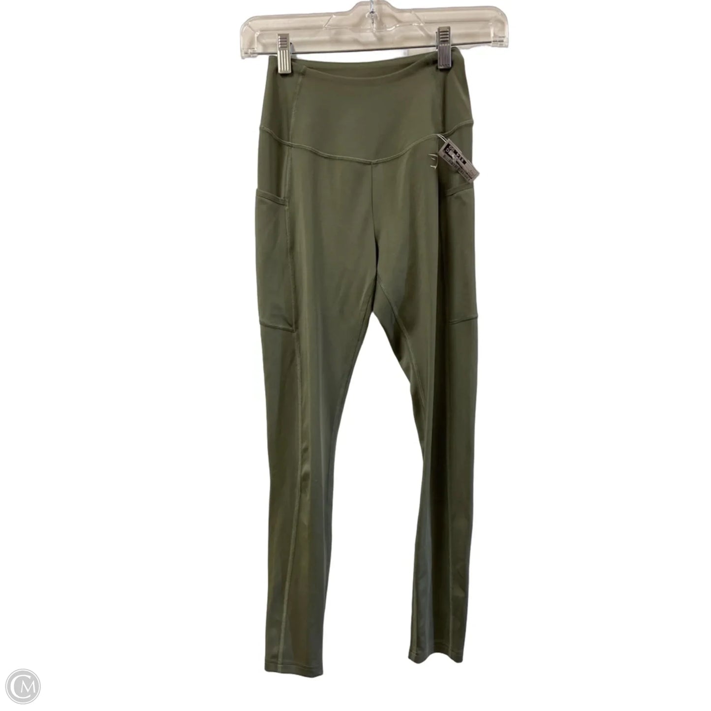 Athletic Leggings By Gym Shark In Green, Size: 2