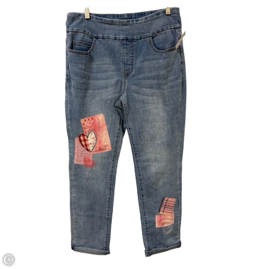Jeans Skinny By Coldwater Creek In Blue Denim, Size: 8