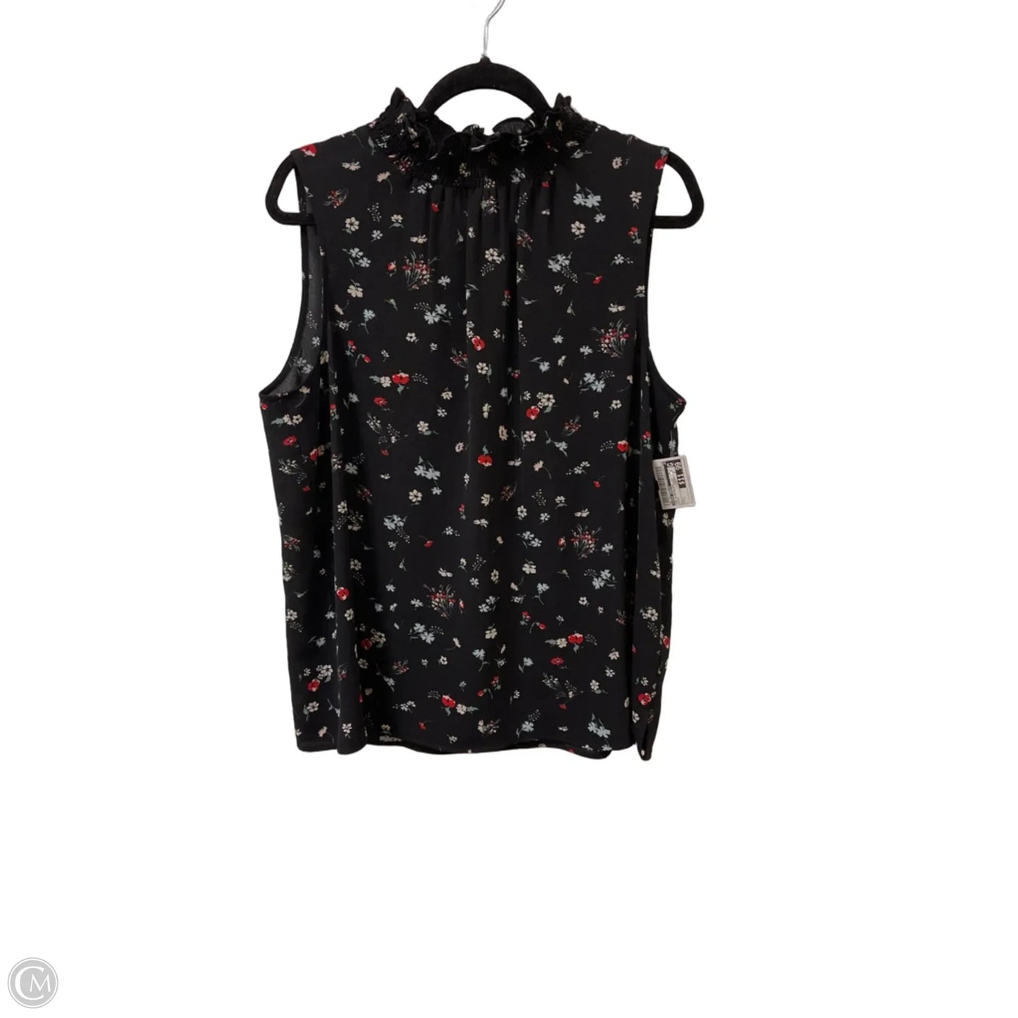 Top Sleeveless By Vince Camuto In Black, Size: L