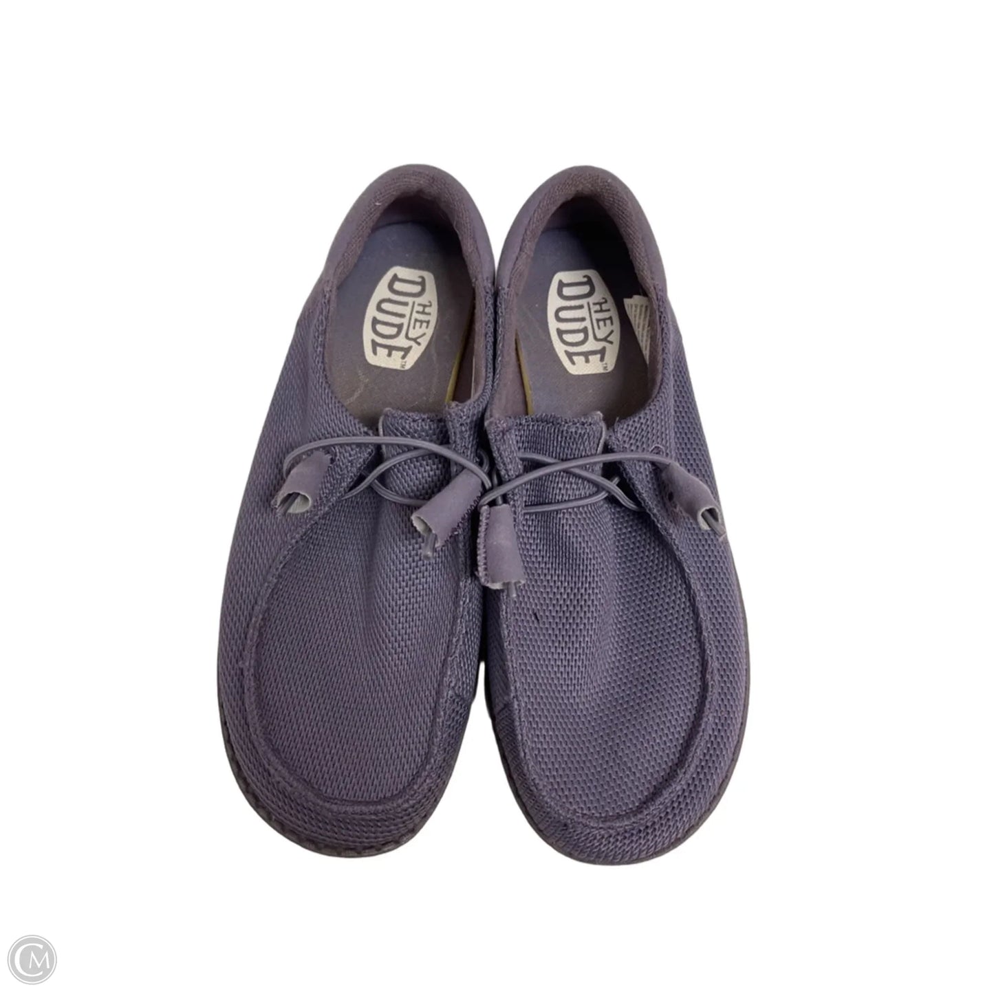Shoes Flats By Hey Dude In Purple, Size: 8