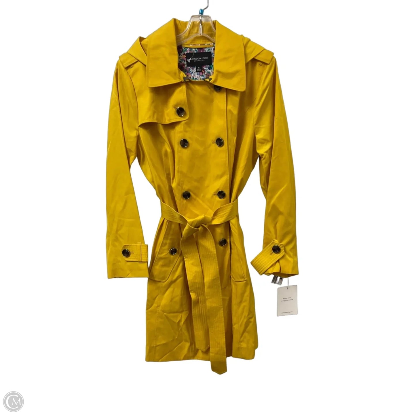 Coat Other By London Fog In Yellow, Size: Xl