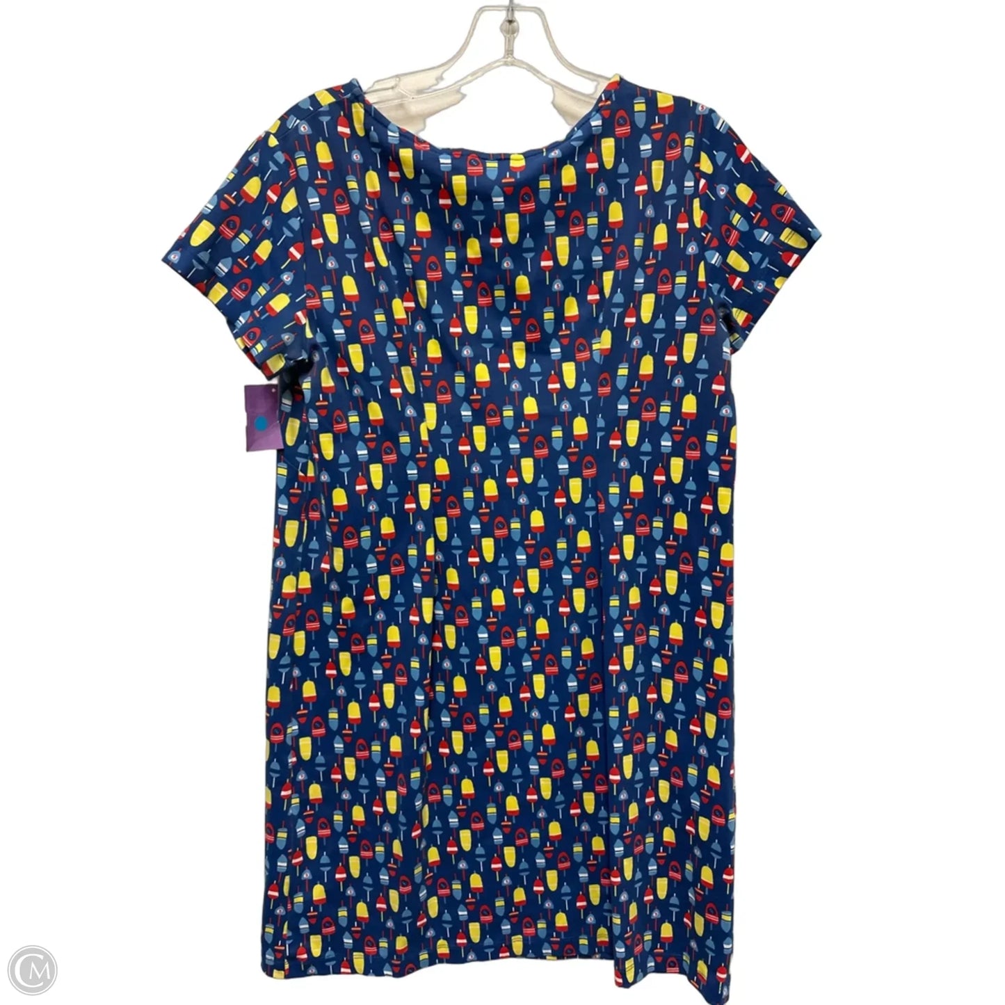Dress Casual Midi By Clothes Mentor In Blue, Size: M