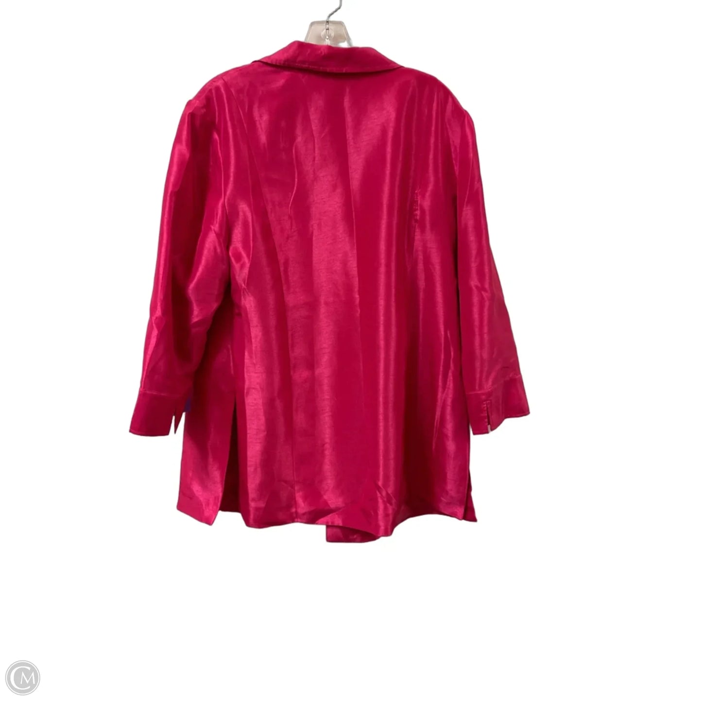 Blazer By Chicos In Pink, Size: L