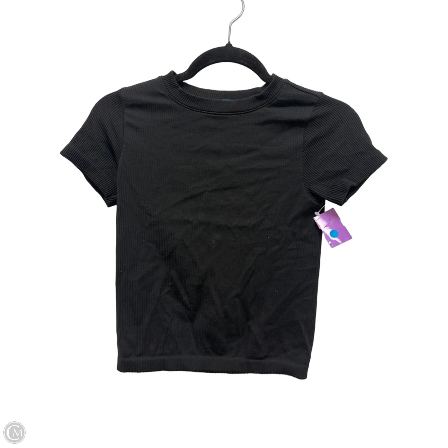 Top Short Sleeve By Old Navy In Black, Size: M