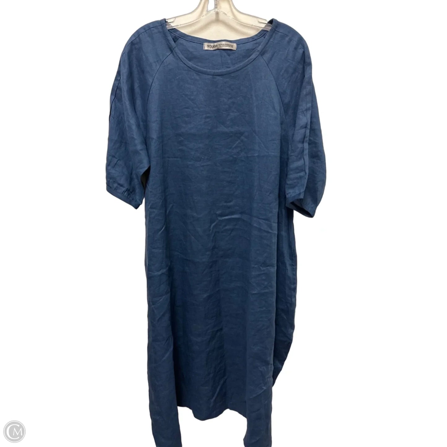 Dress Casual Maxi By Clothes Mentor In Blue, Size: Xl