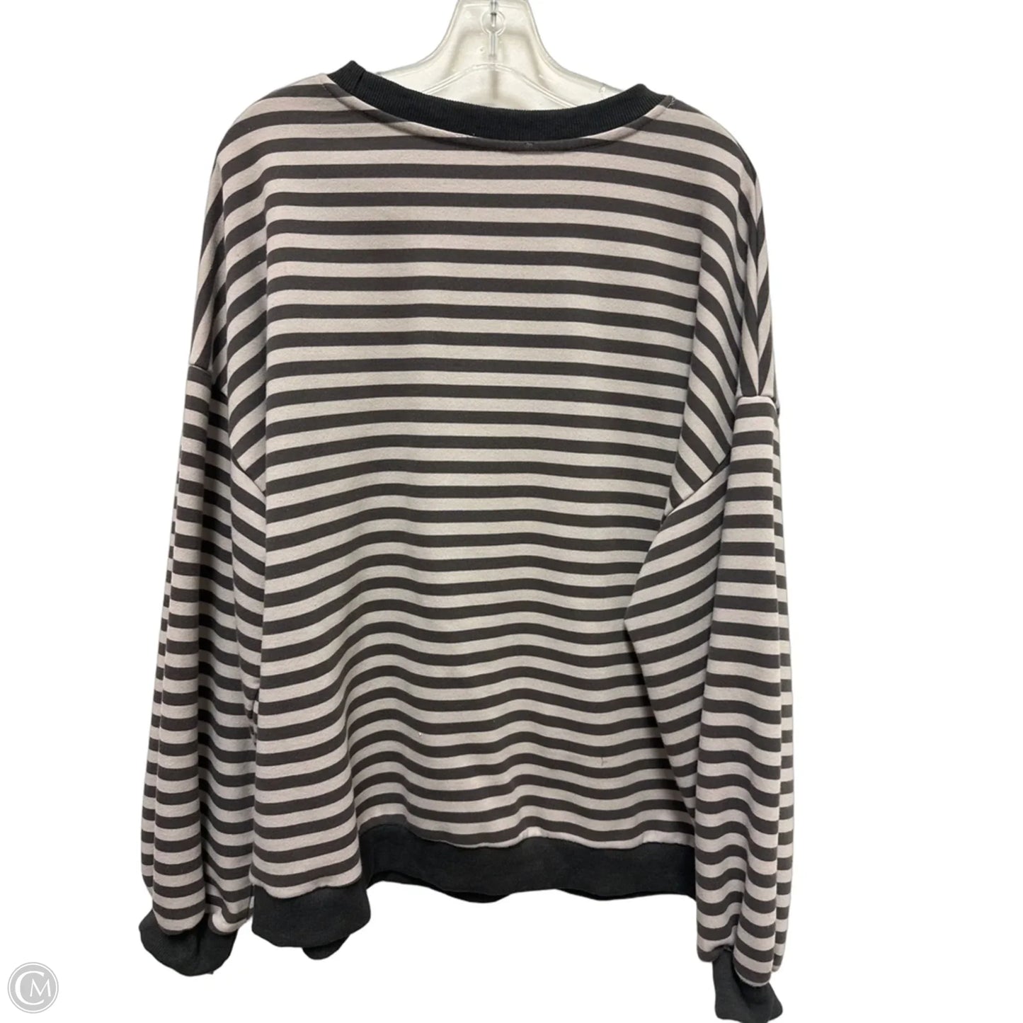 Sweater By Clothes Mentor In Grey, Size: Xl