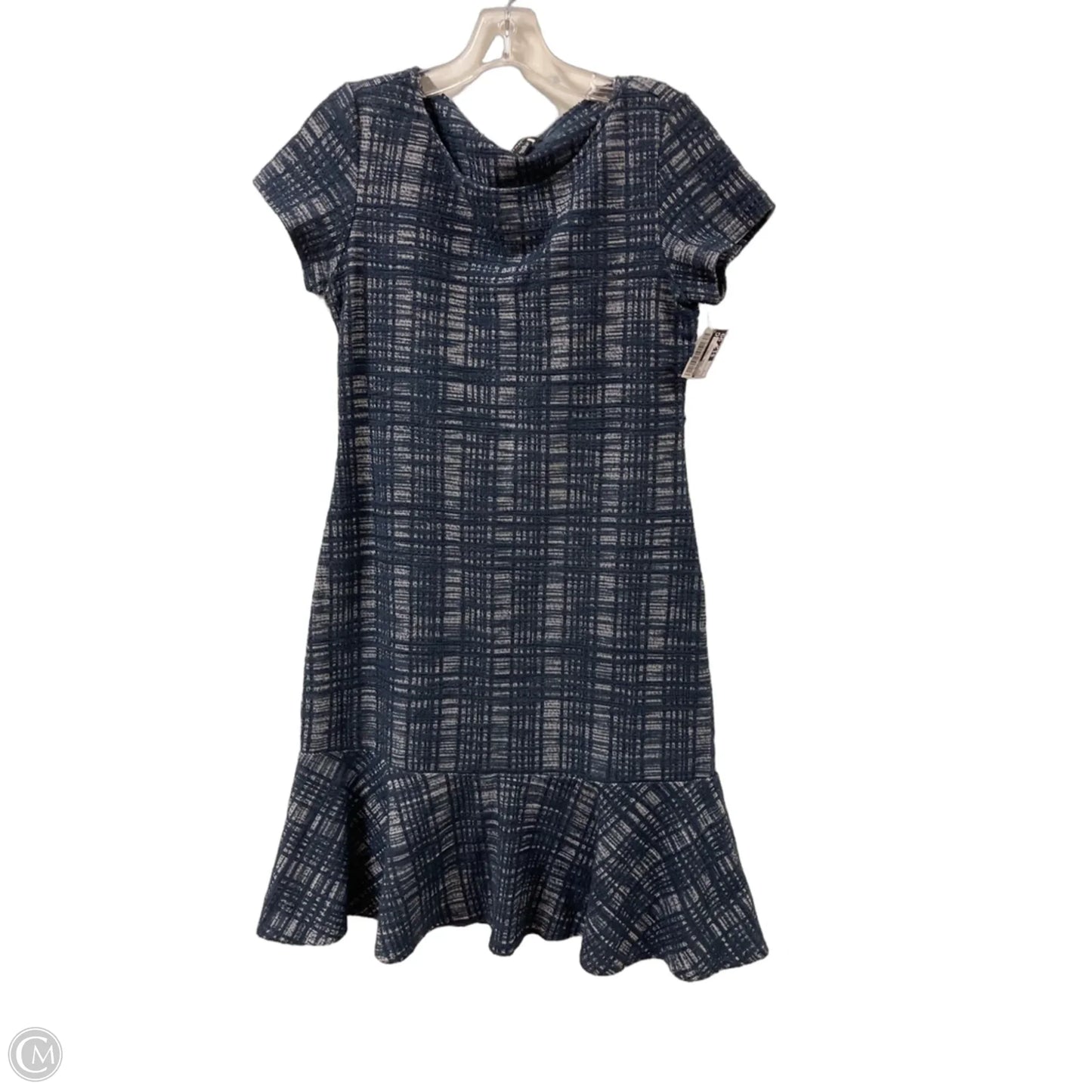 Dress Casual Midi By Sharagano In Blue, Size: S
