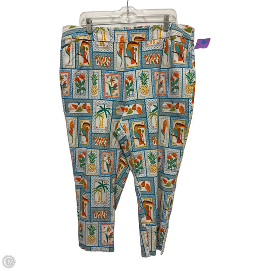 Pants Leggings By Cato In Multi-colored, Size: 18