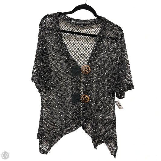 Sweater Cardigan By Clothes Mentor In Black, Size: Xl