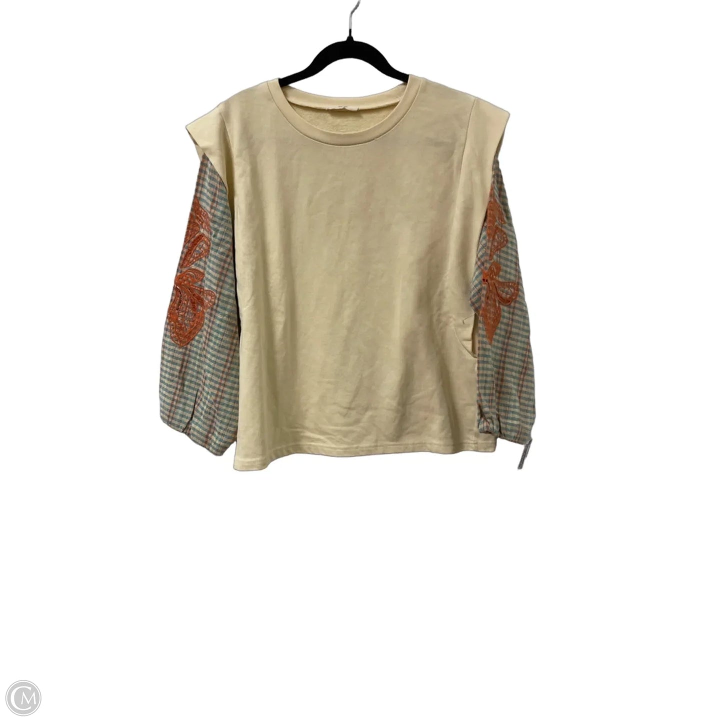 Sweater By Easel In Yellow, Size: L