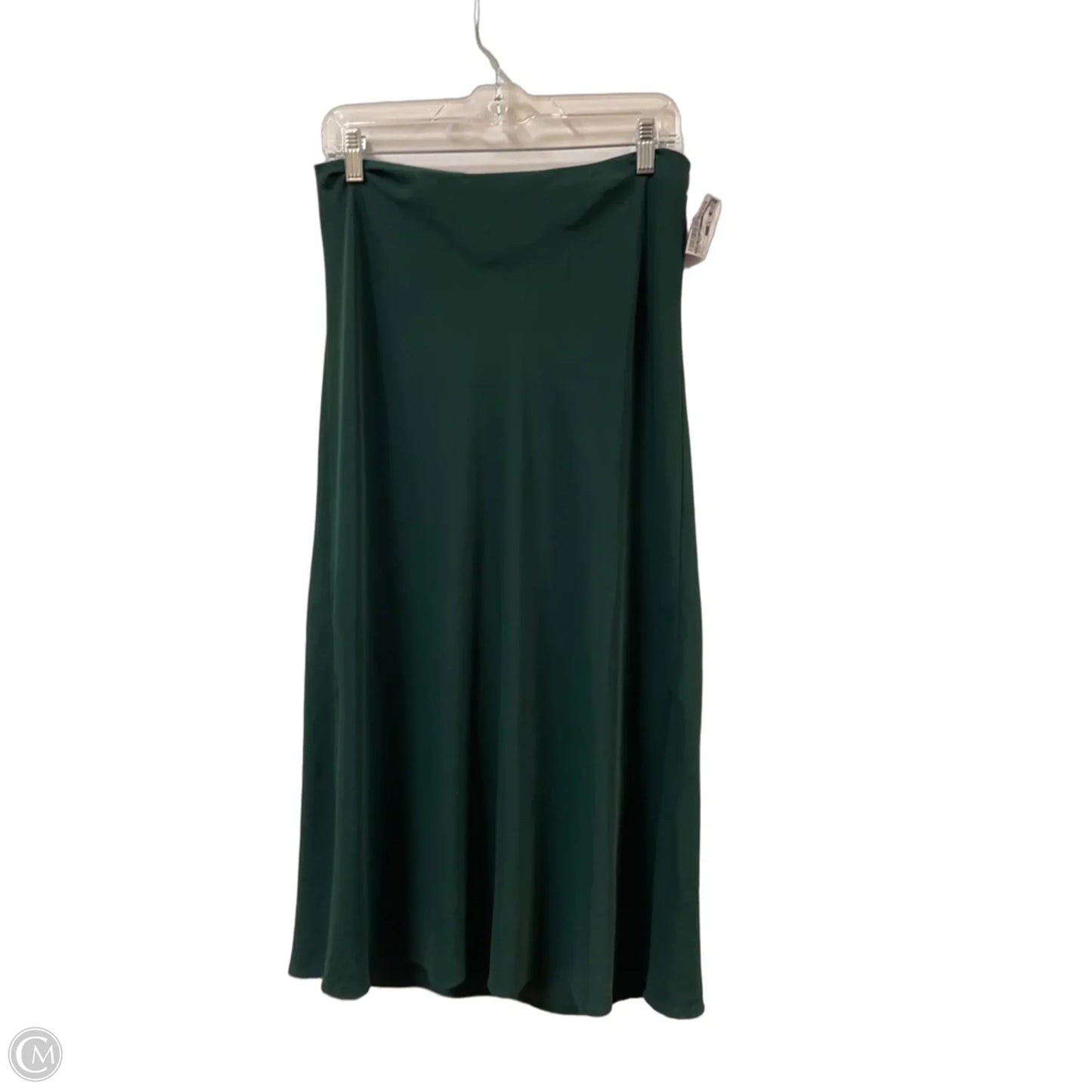 Skirt Maxi By Time And Tru In Green, Size: M