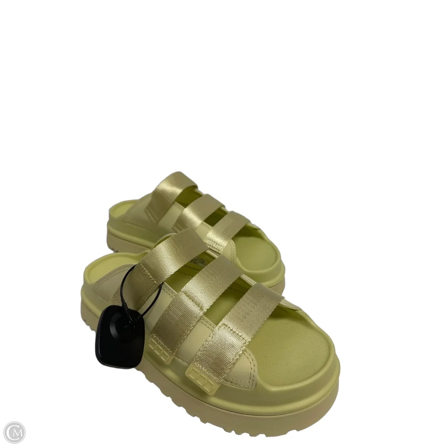 Shoes Designer By Ugg In Yellow, Size: 10