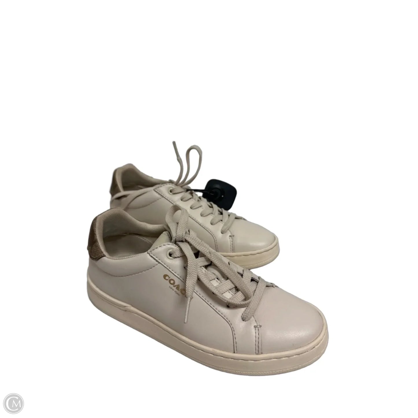 Shoes Designer By Coach In Cream, Size: 5.5