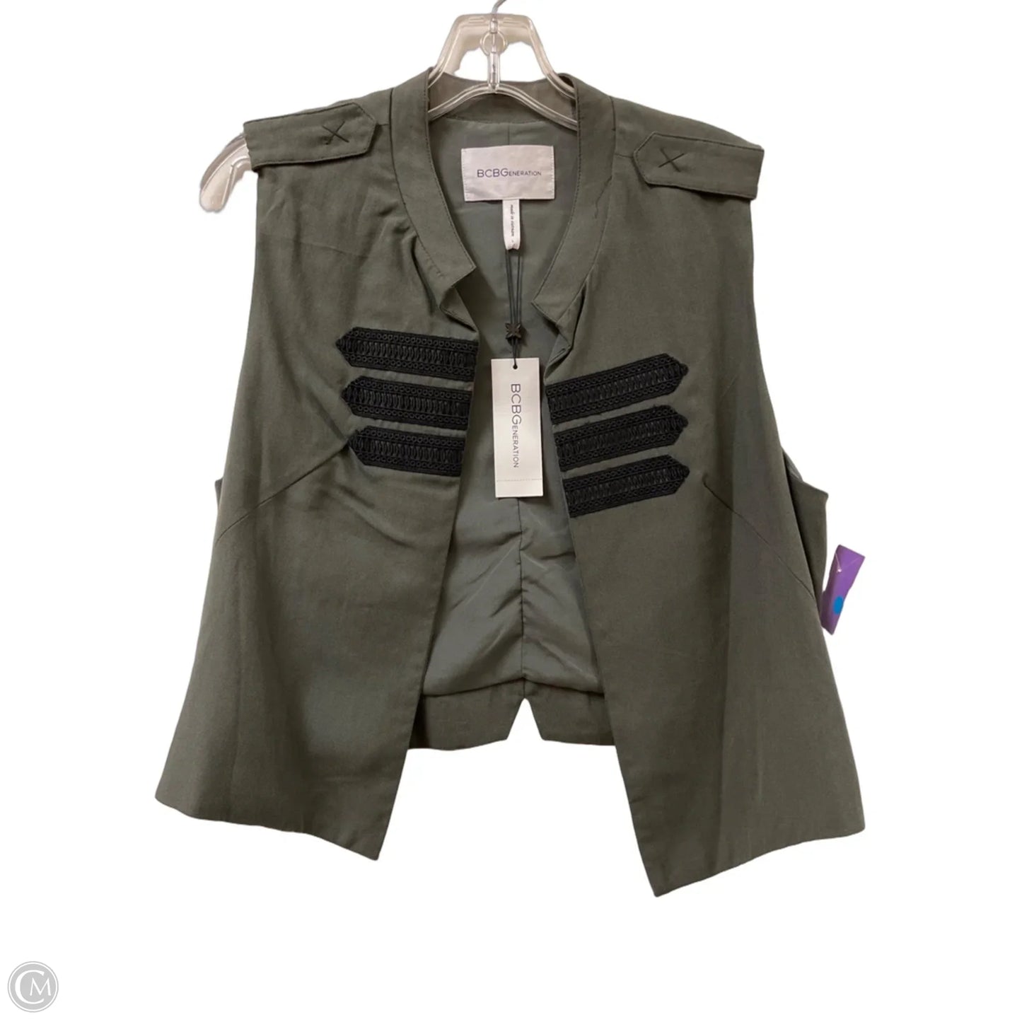 Vest Other By Bcbgeneration In Green, Size: L