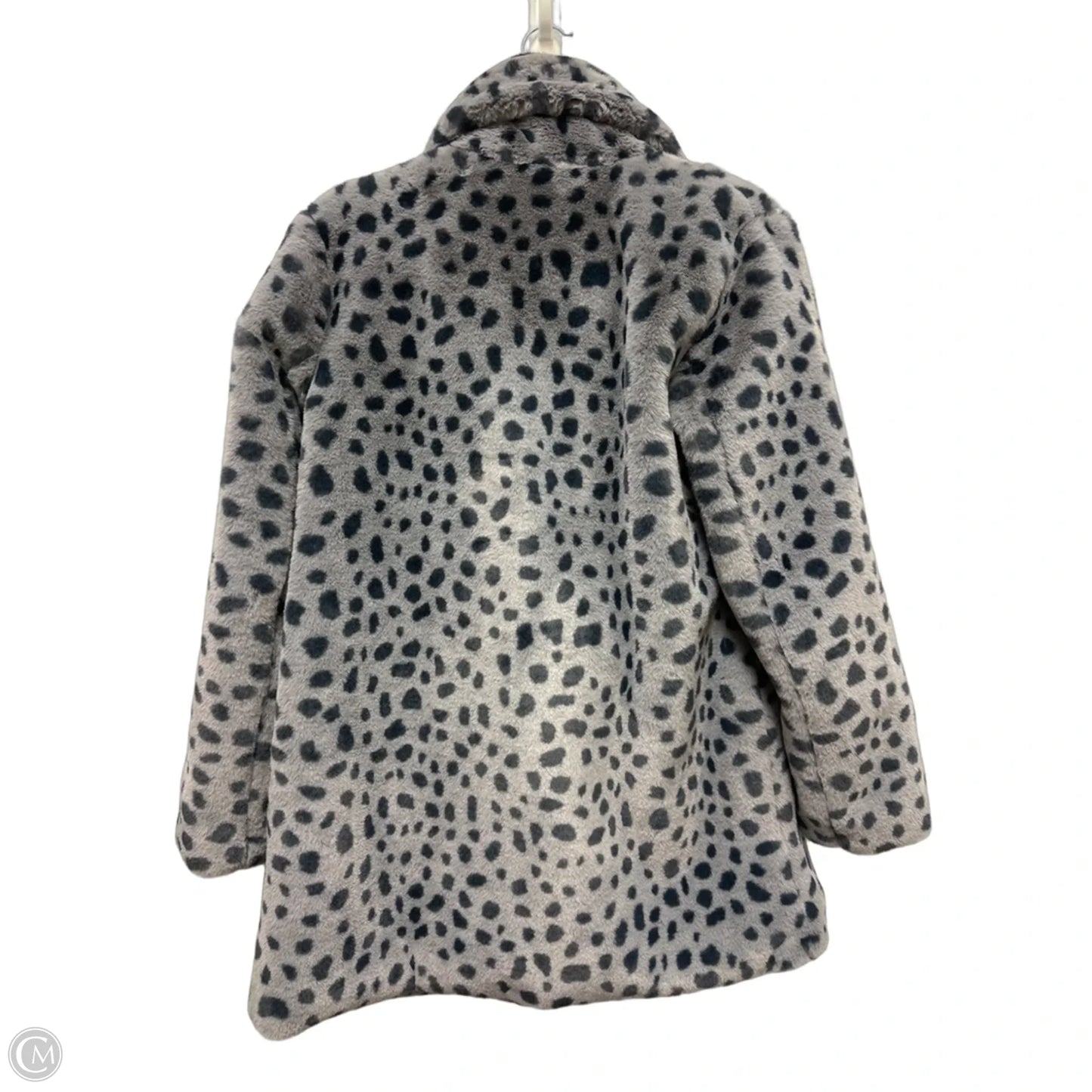 Coat Faux Fur & Sherpa By Bcbgeneration In Grey, Size: M