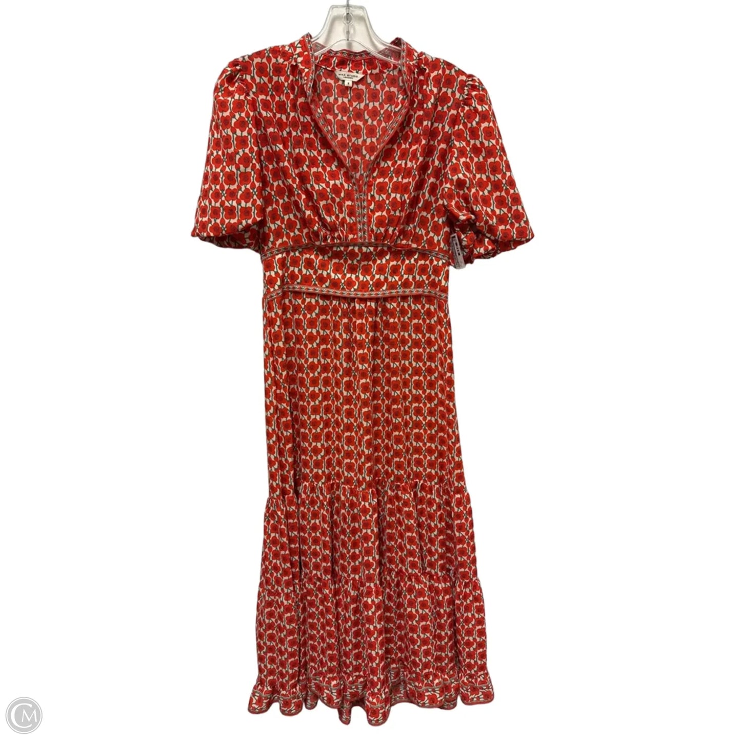 Dress Casual Maxi By Max Studio In Red, Size: S