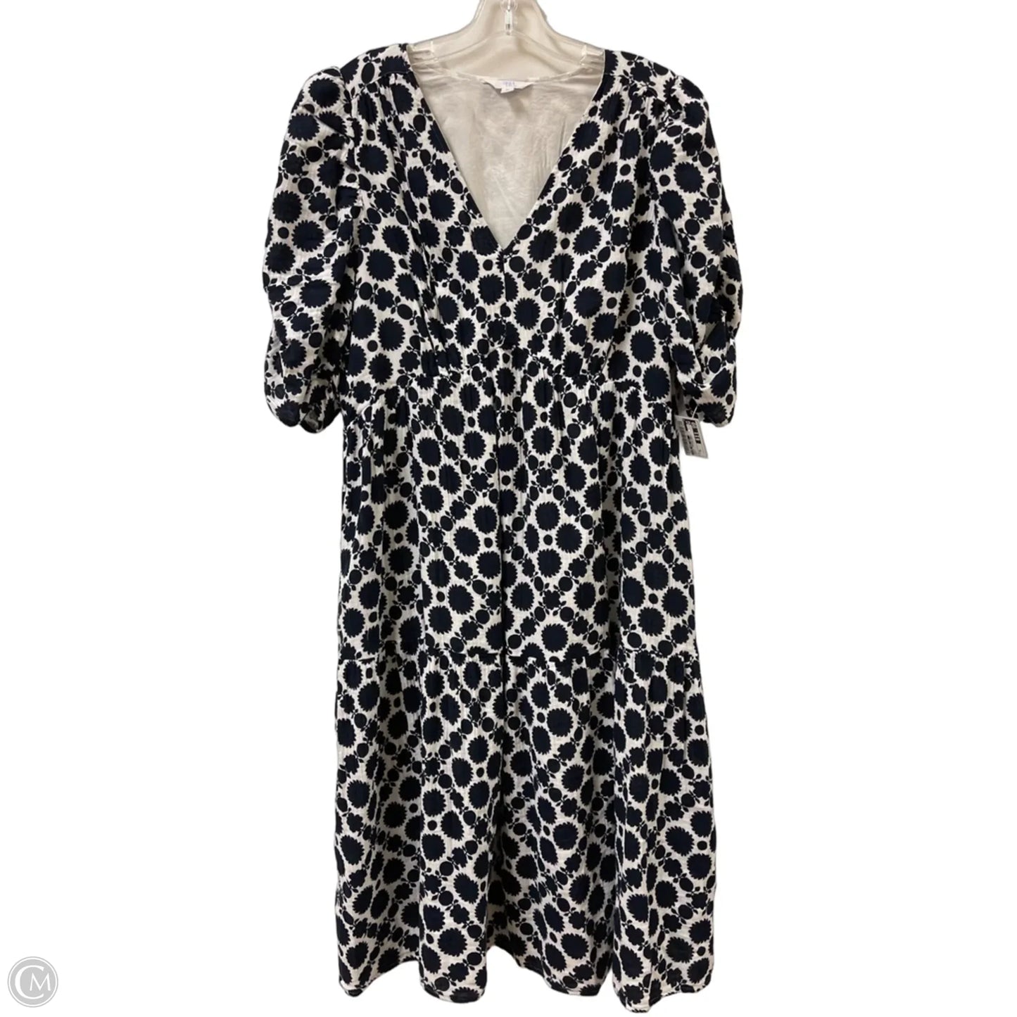 Dress Casual Maxi By Time And Tru In Navy, Size: Xl