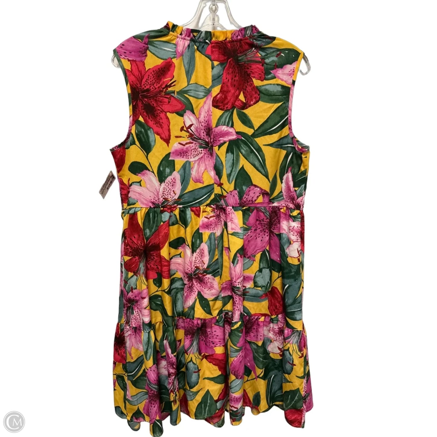 Dress Casual Midi By Kate And Lily In Floral Print, Size: L