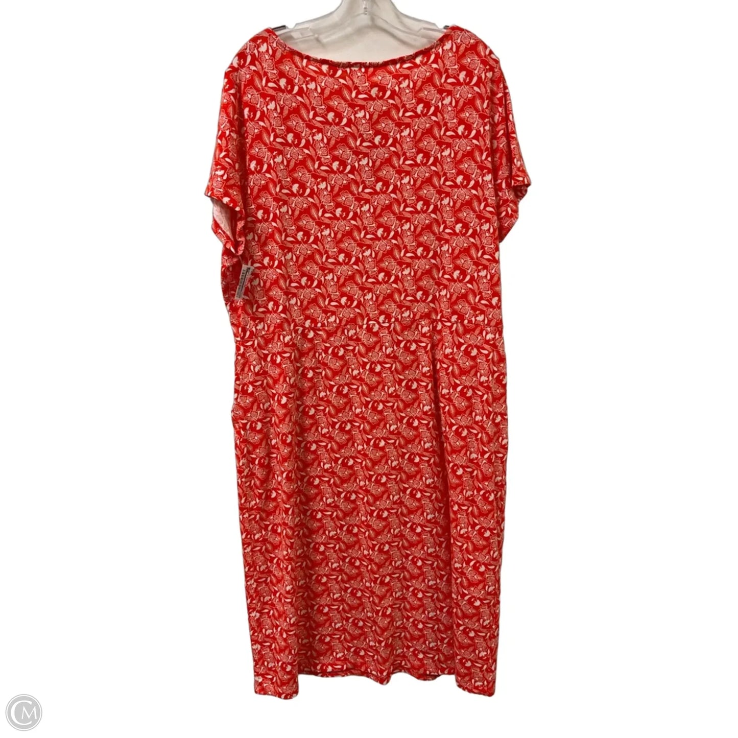Dress Casual Midi By Boden In Orange, Size: 2x