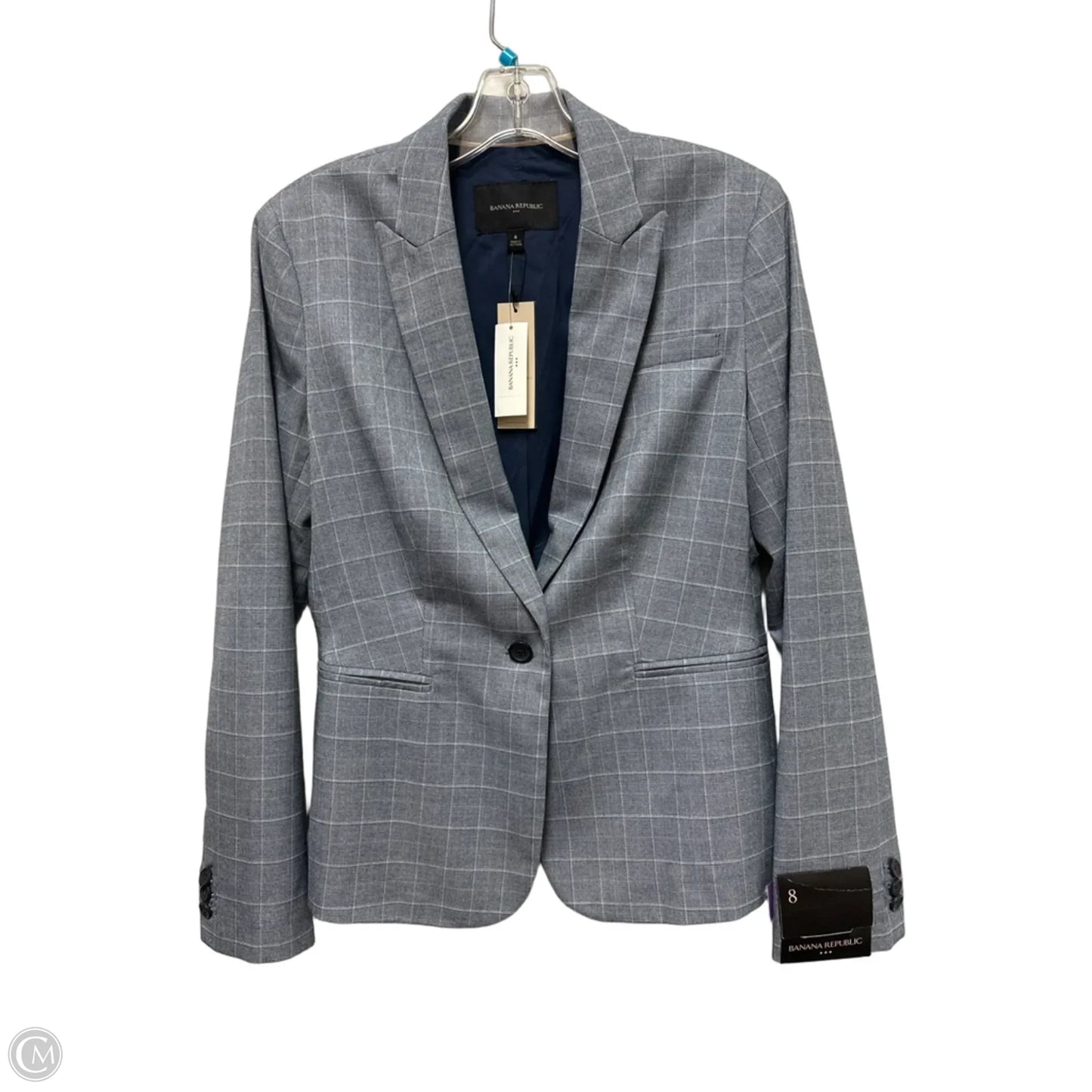 Blazer By Banana Republic In Blue, Size: M