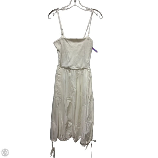 Dress Casual Maxi By Anthropologie In White, Size: S