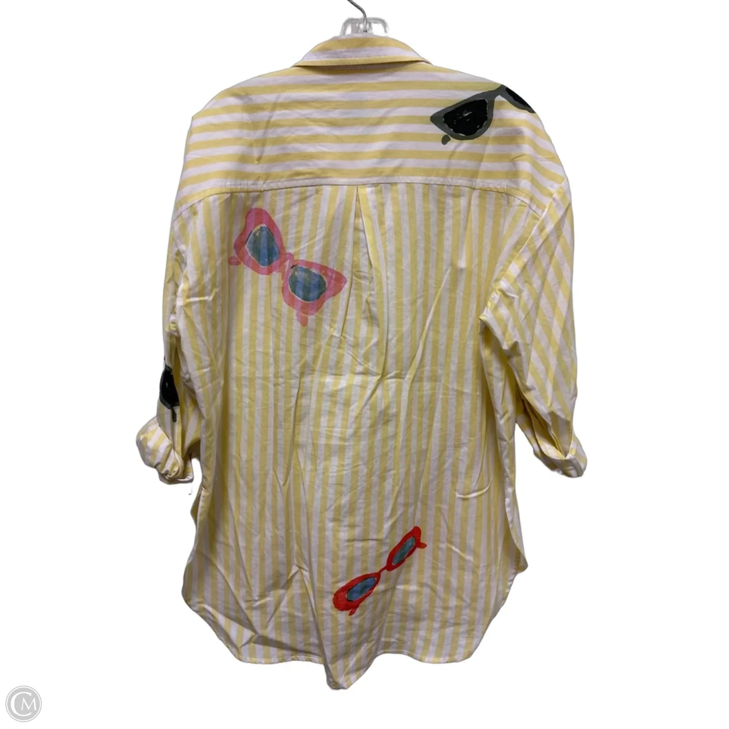 Tunic Long Sleeve By Maeve In Yellow, Size: S